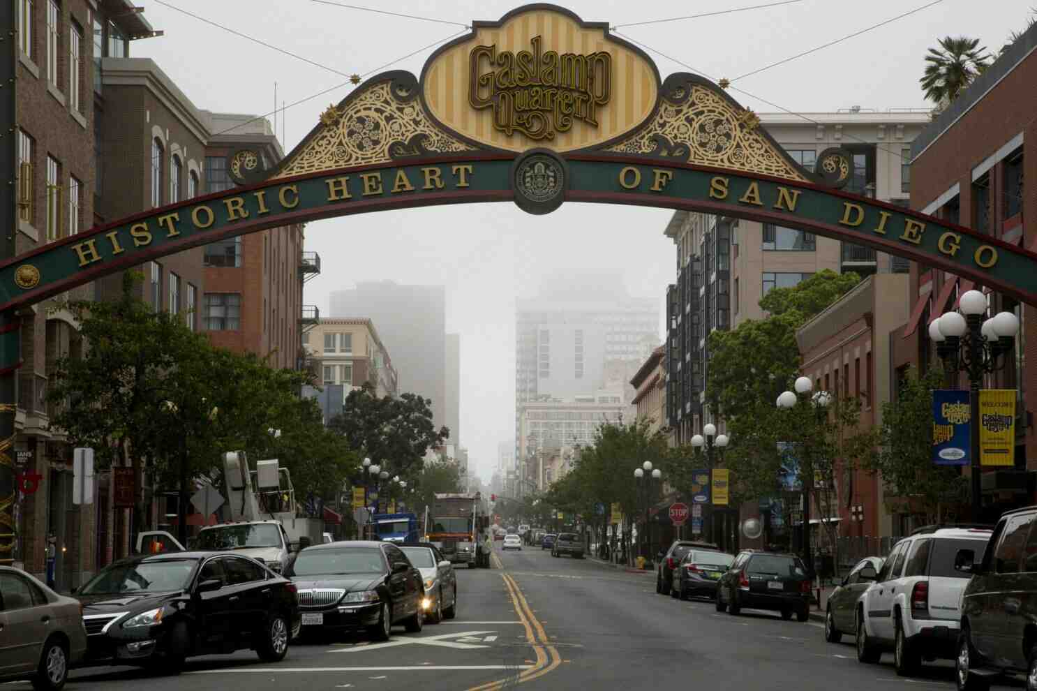 Is San Diego Gaslamp District safe at night?