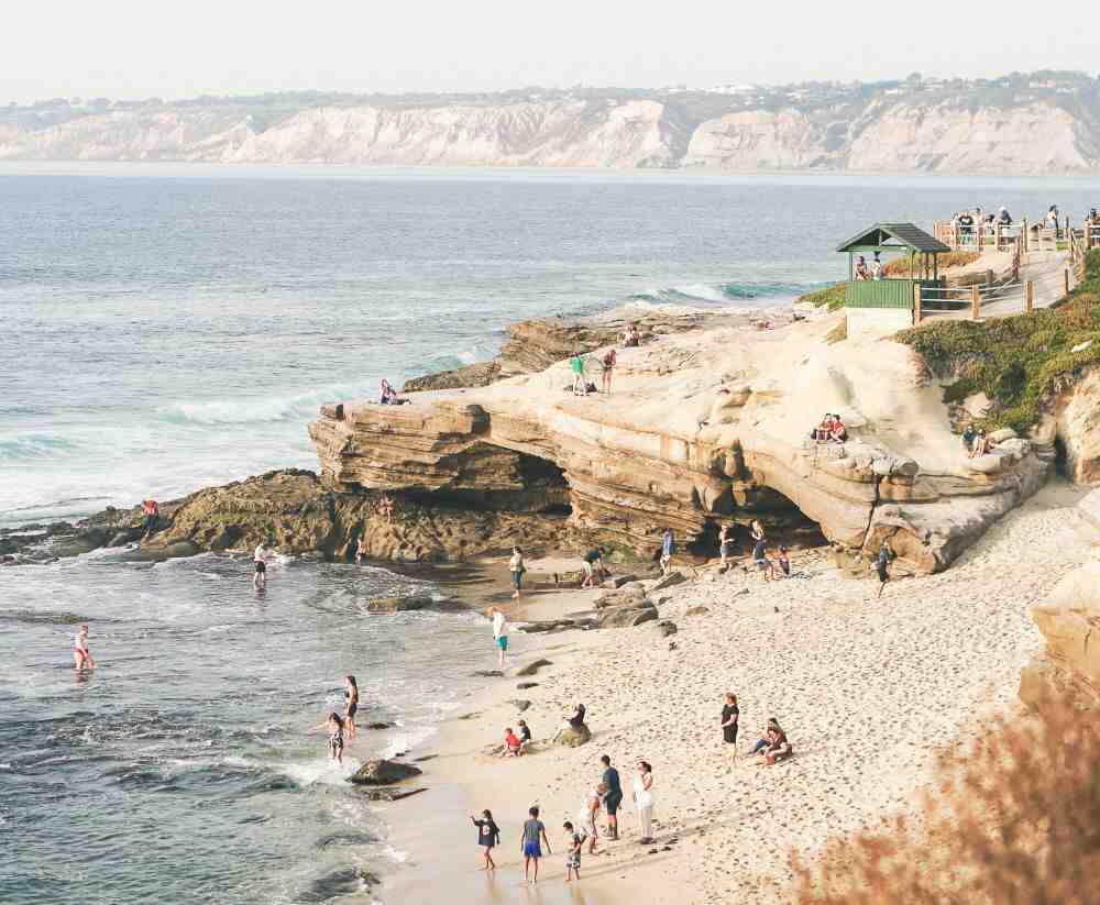 What's the warmest beach in San Diego?