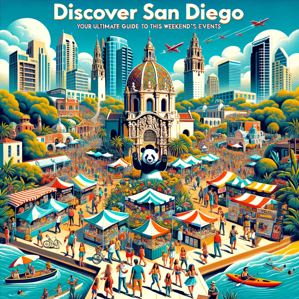 Dive into our guide for an unforgettable weekend. Discover top San Diego events, from festivals to live shows. Make the most out of your weekend!